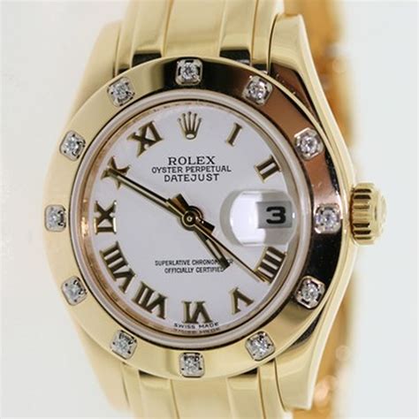 rolex datejust pearlmaster ladies diamond watch 8031|lady datejust watches.